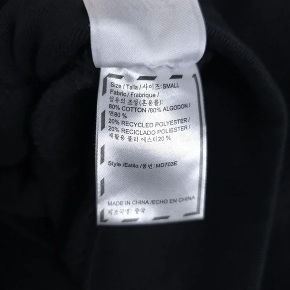 Chinatown Market x Grateful Dead Hoodie Size Small Black Fleece‎ Pullover